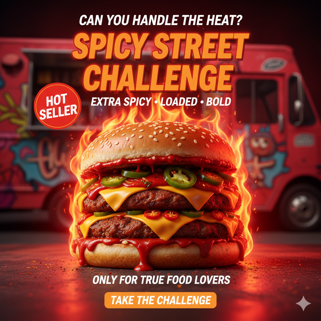 AI-generated social media post preview for day 5